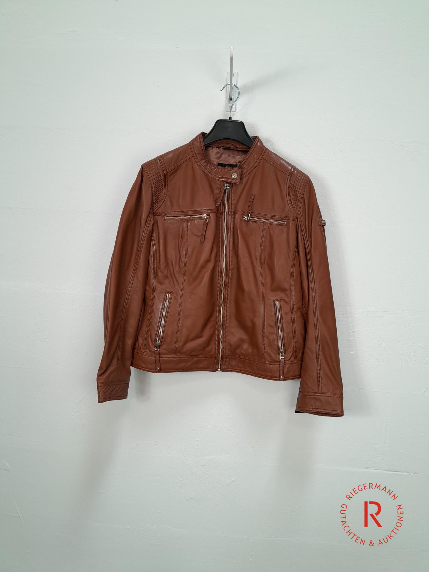 DAMEN LEDERJACKE GRÖSSE 48